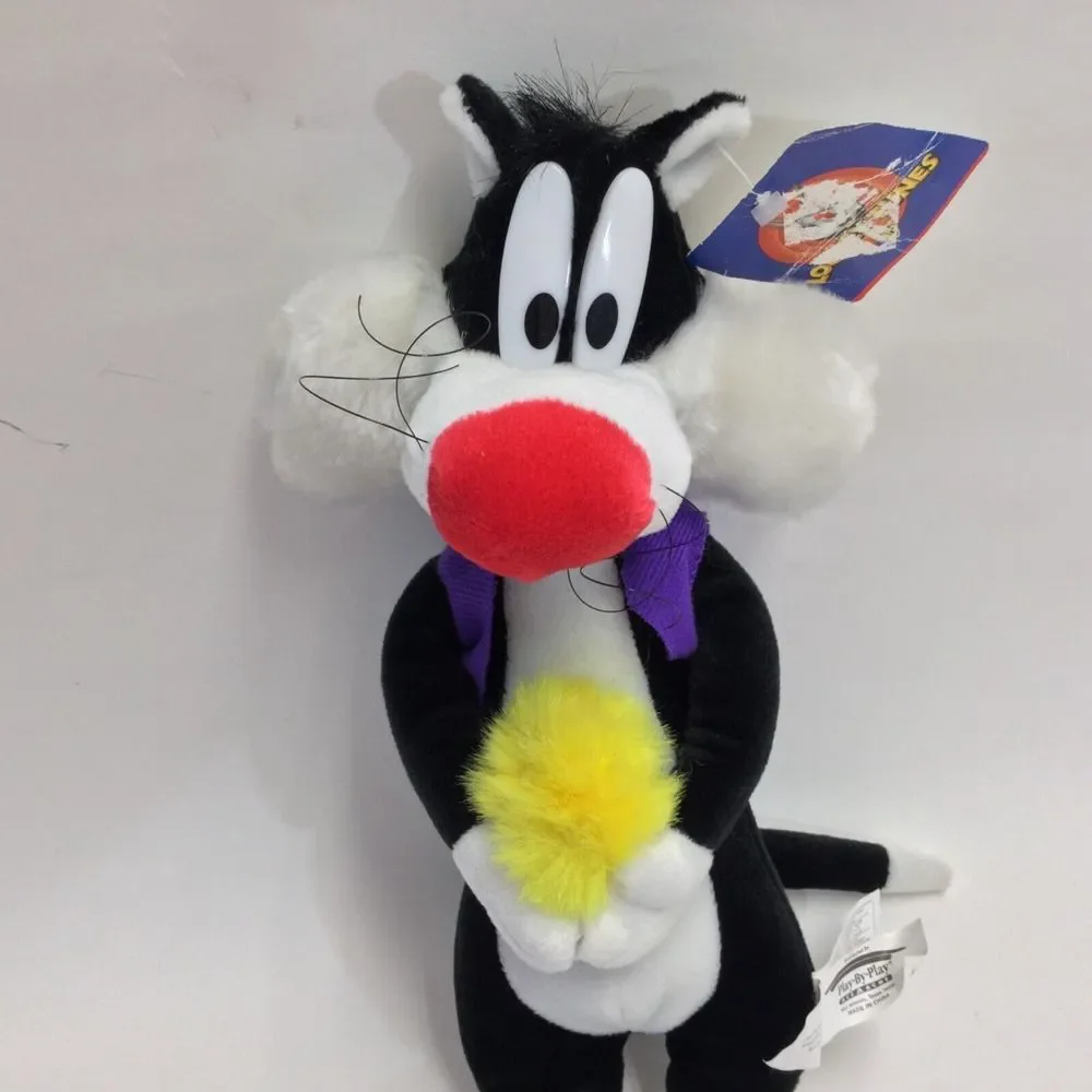 Looney‎ Tunes Sylvester Plush Toys ACE Play By Play Toys 1998 12